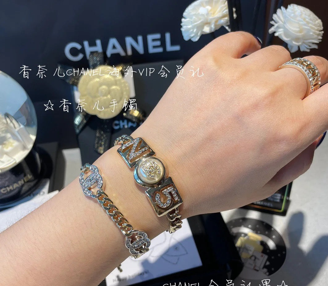 LuxluxHouse Best Quality Accessories Bracelet Bracelet Earrings Chanel Earrings