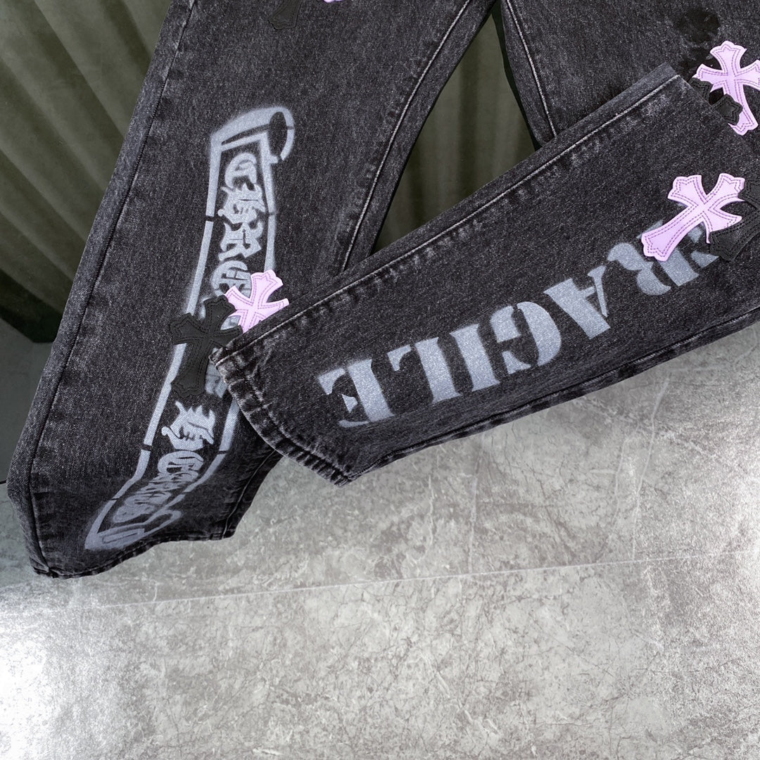LuxluxHouse Best Quality Clothes Pants Chrome Hearts