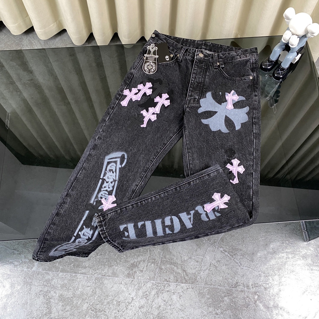 LuxluxHouse Best Quality Clothes Pants Chrome Hearts