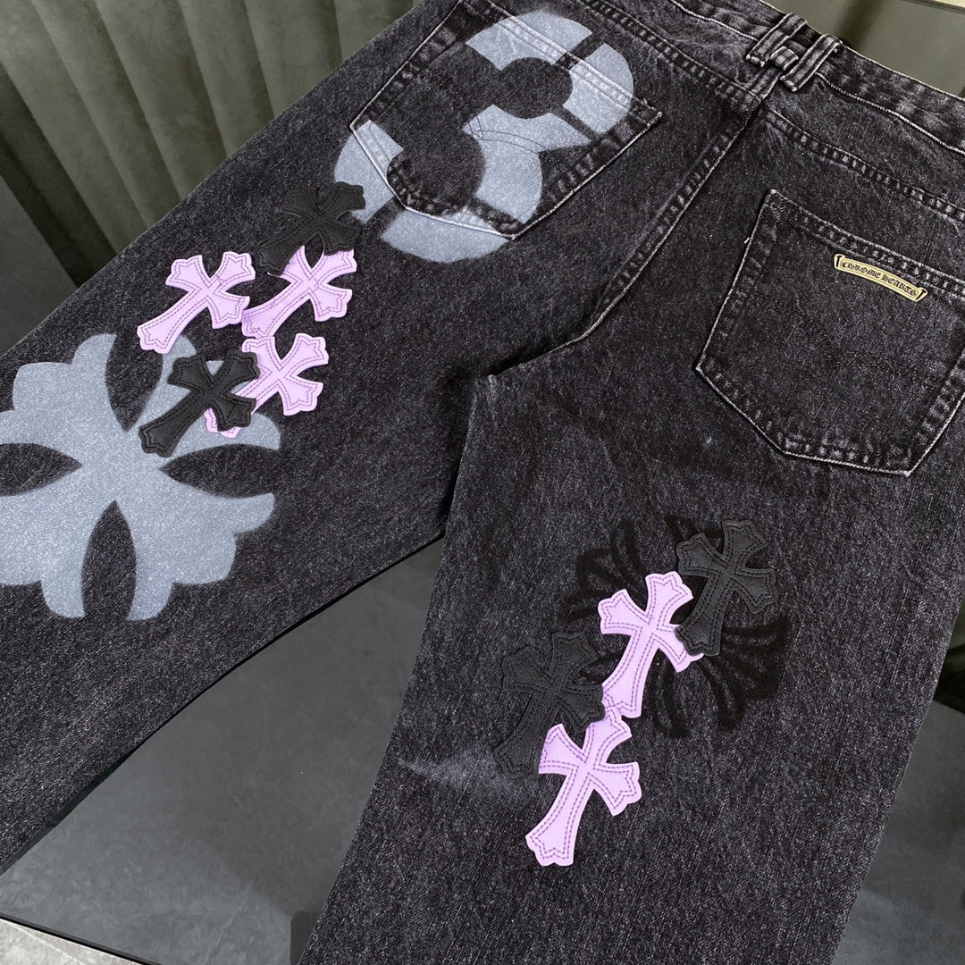 LuxluxHouse Best Quality Clothes Pants Chrome Hearts
