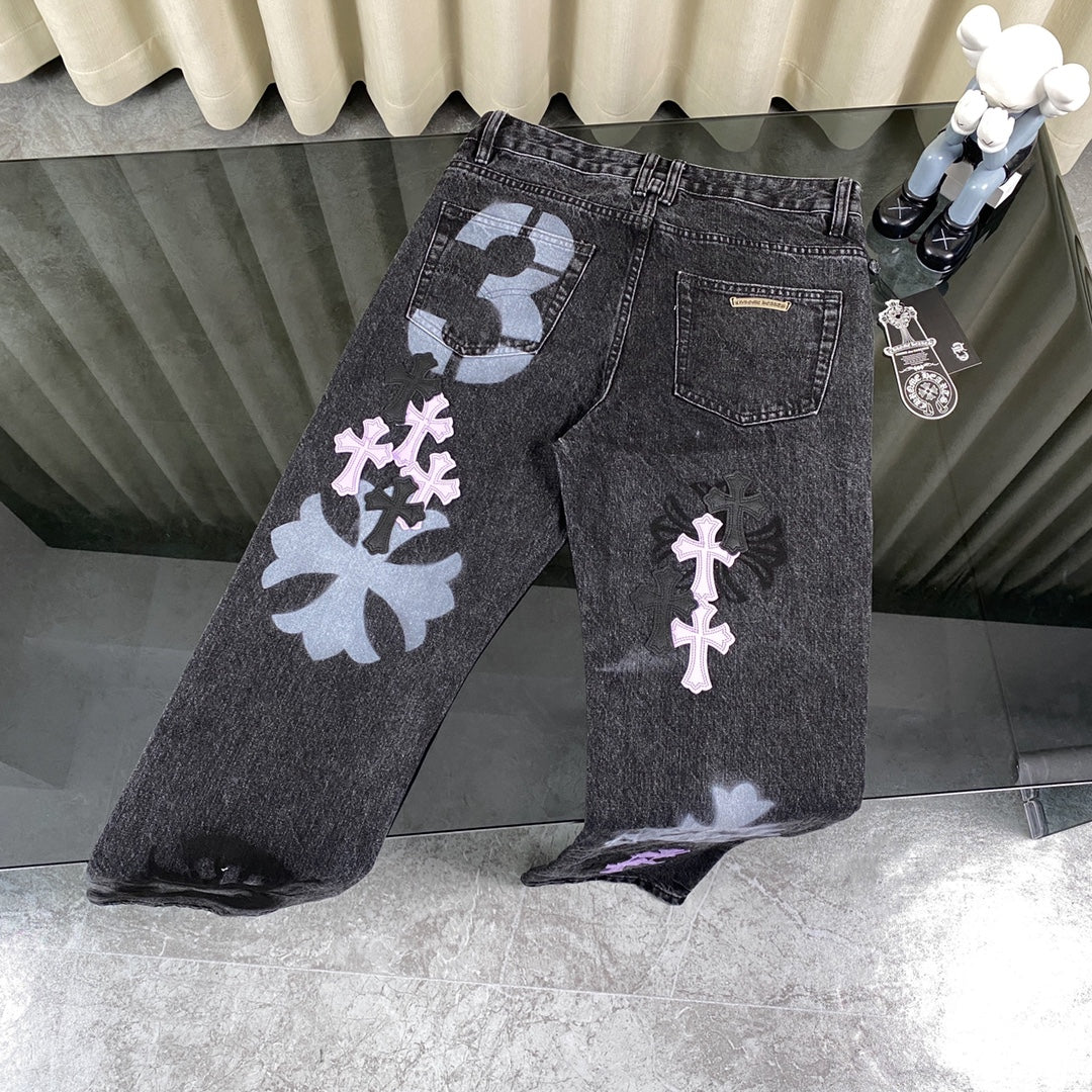 LuxluxHouse Best Quality Clothes Pants Chrome Hearts