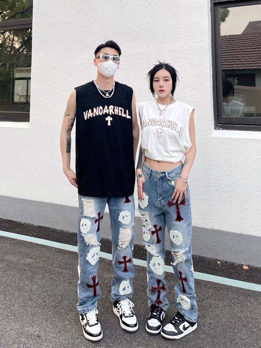 LuxluxHouse Best Quality Clothes Pants Chrome Hearts