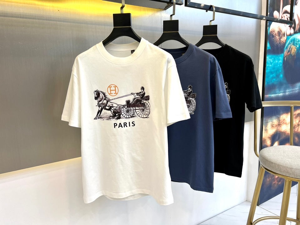 LuxluxHouse Best Quality Clothes Hermes T-shirt