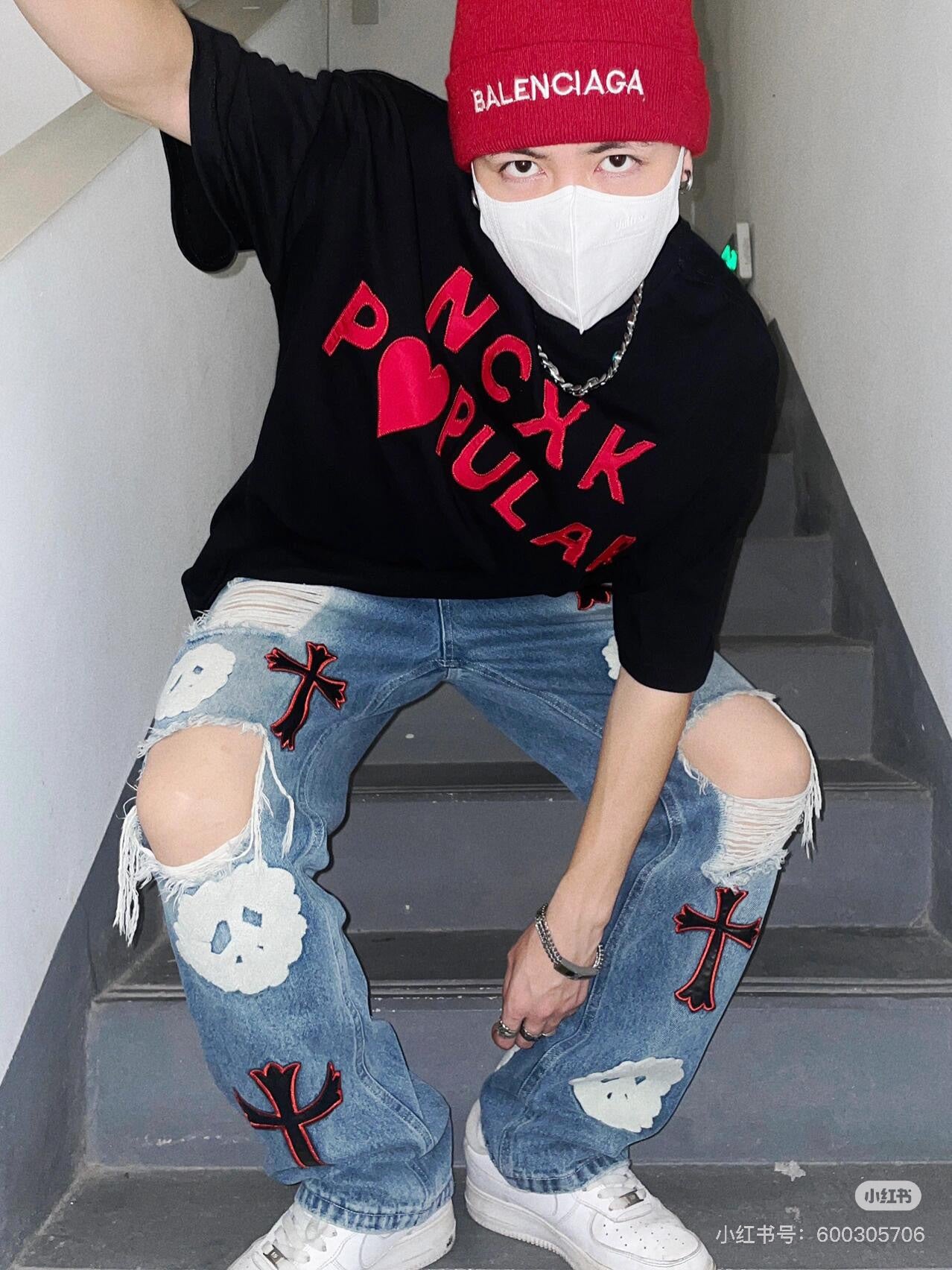 LuxluxHouse Best Quality Clothes Pants Chrome Hearts