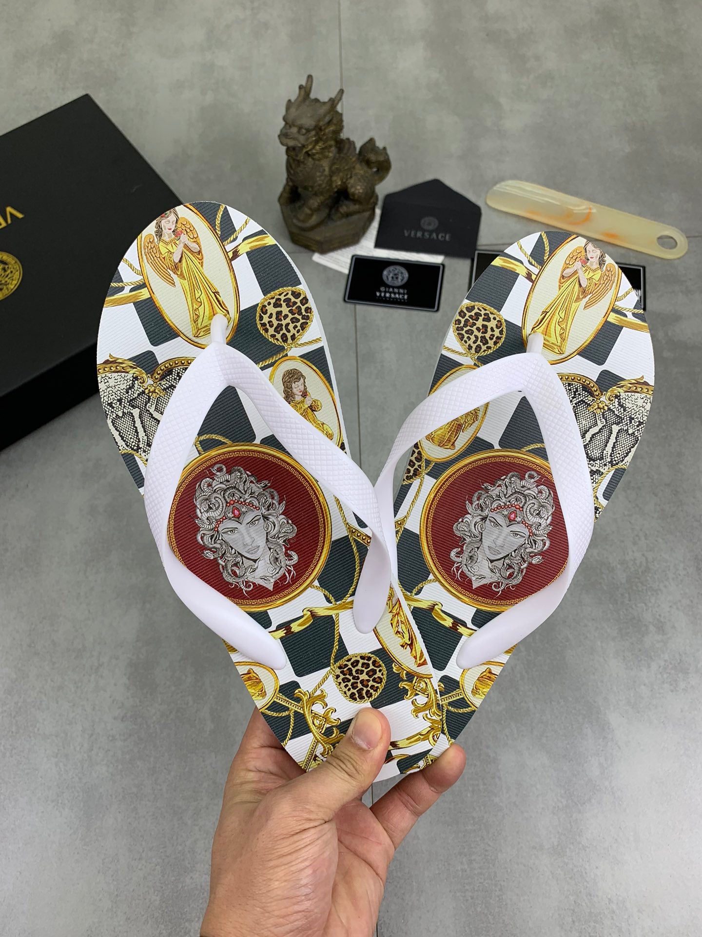 LuxluxHouse Best Quality Sandals Versace