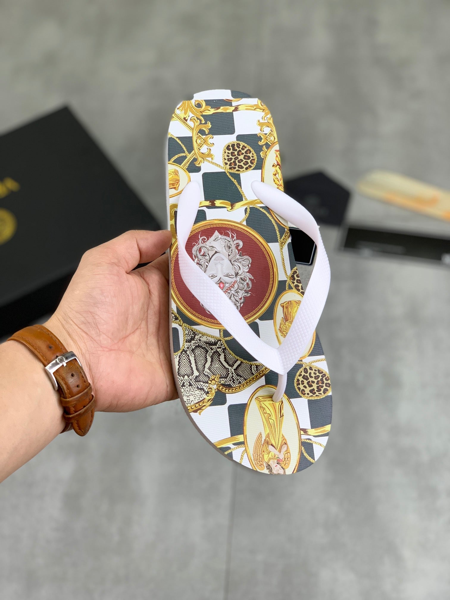 LuxluxHouse Best Quality Sandals Versace