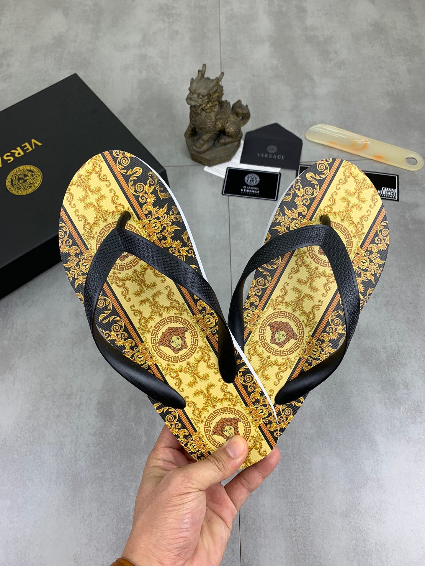 LuxluxHouse Best Quality Sandals Versace