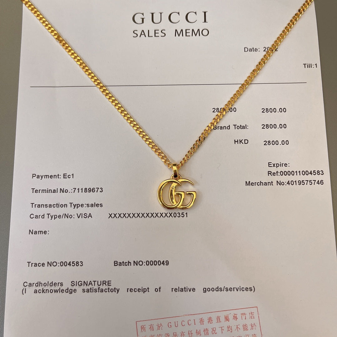 LuxluxHouse Best Quality Accessories Gucci Necklace Bracelet