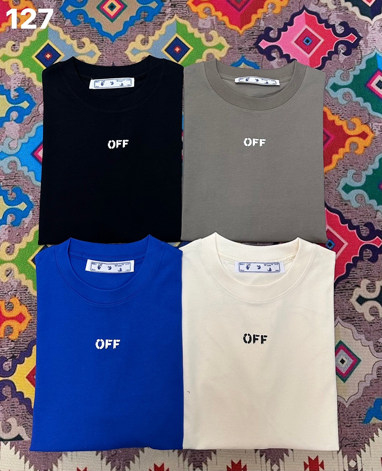 LuxluxHouse Best Quality Clothes Off White T-shirt