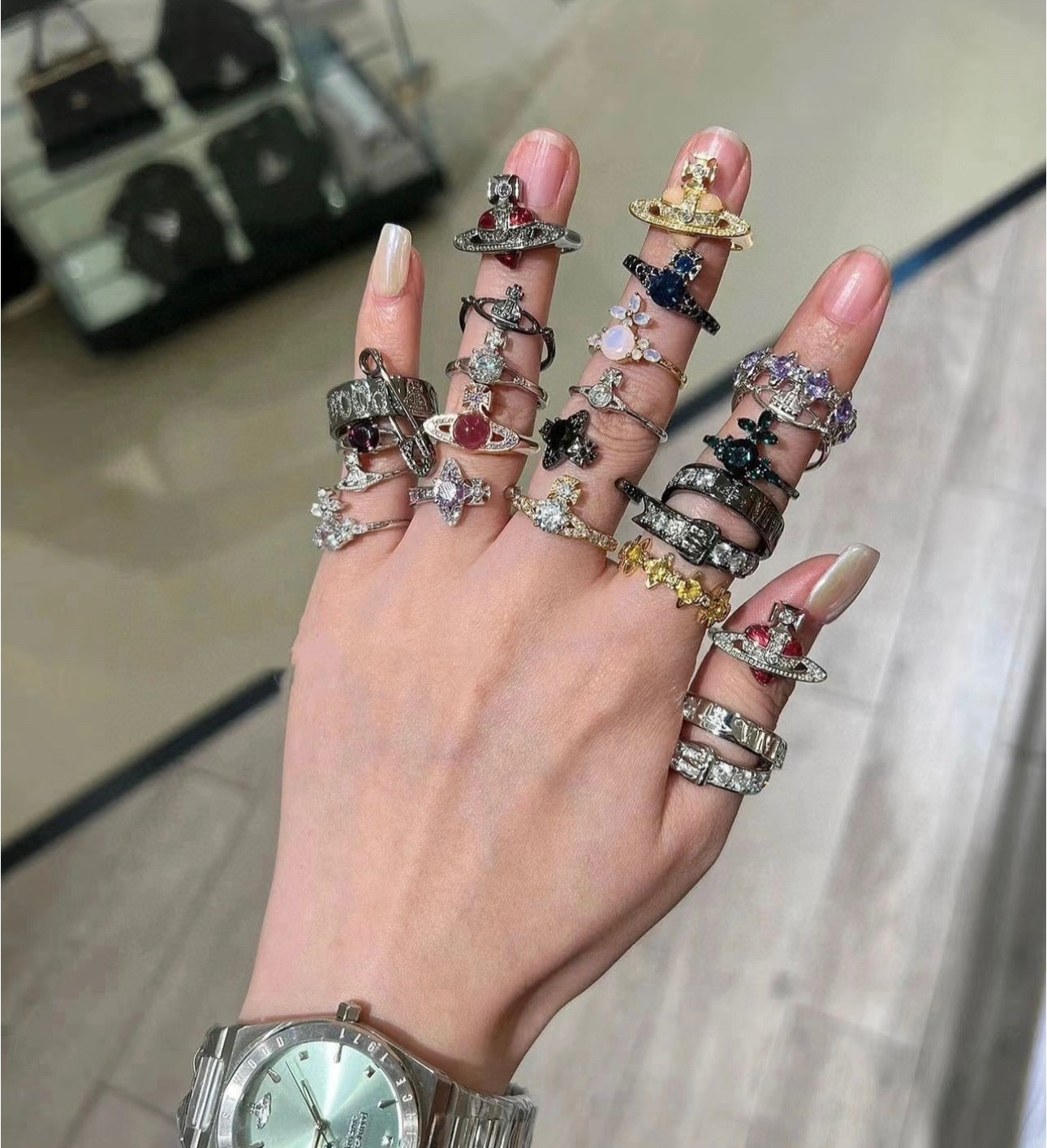 LuxluxHouse Best Quality Accessories Ring Ring Vivienne Westwood