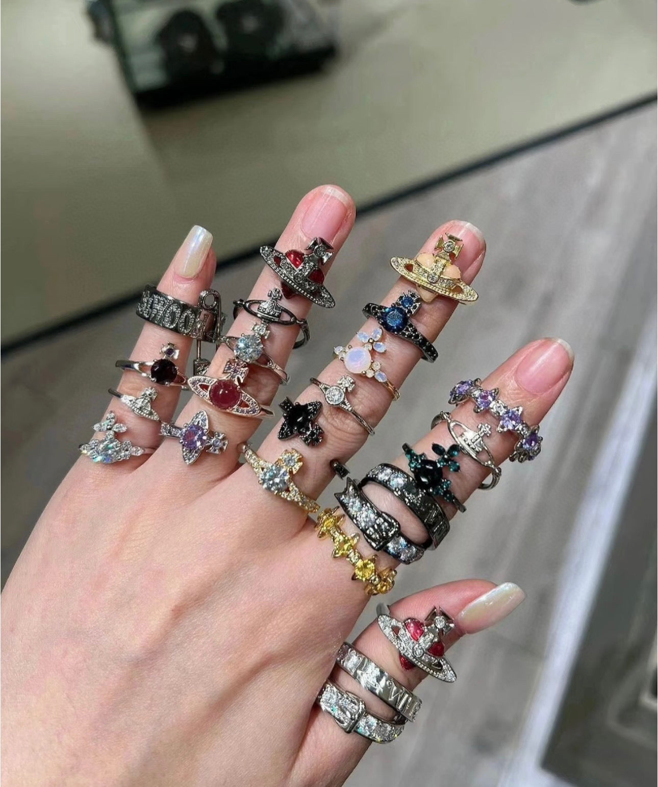 LuxluxHouse Best Quality Accessories Ring Ring Vivienne Westwood