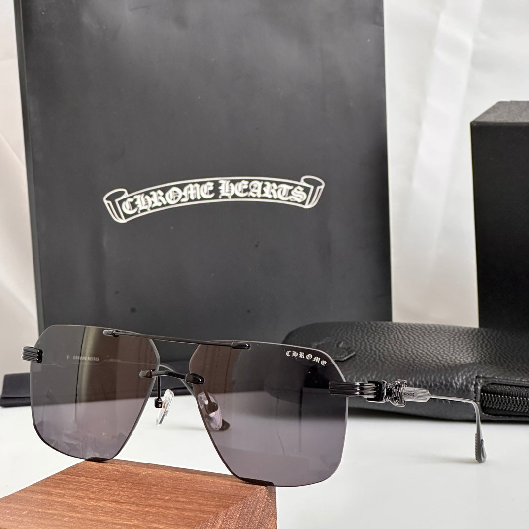 LuxluxHouse Best Quality Glasses Chrome Hearts