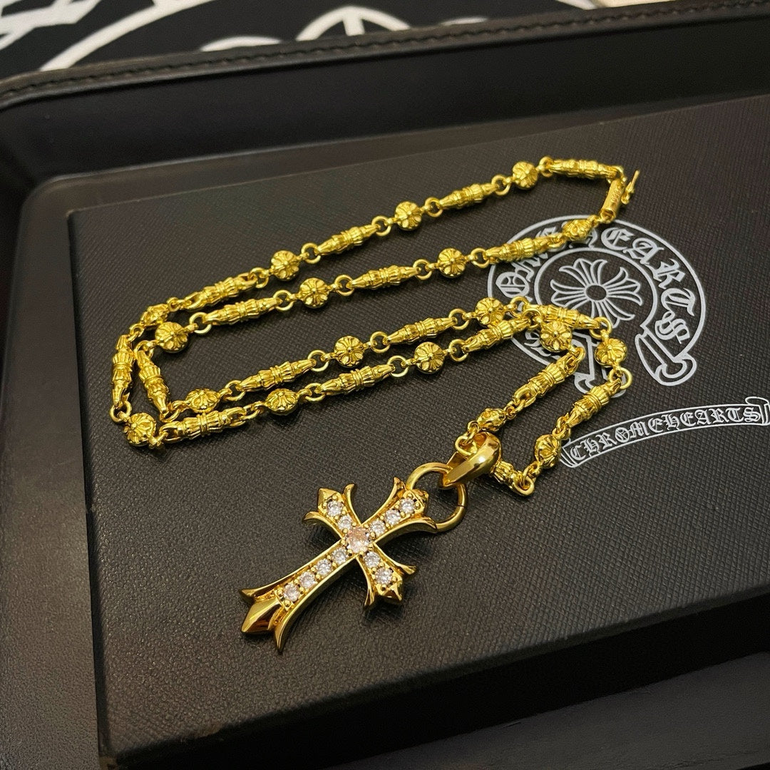 LuxluxHouse Best Quality Accessories Necklace Chrome Hearts