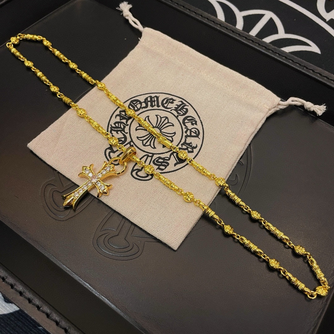 LuxluxHouse Best Quality Accessories Necklace Chrome Hearts