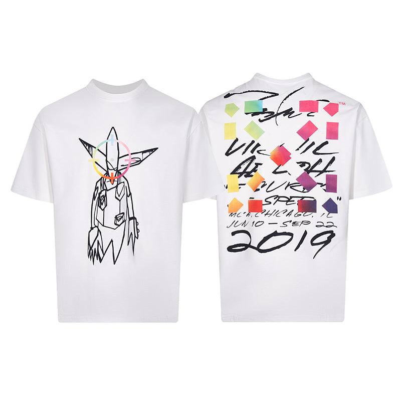 LuxluxHouse Best Quality Clothes Off White T-shirt