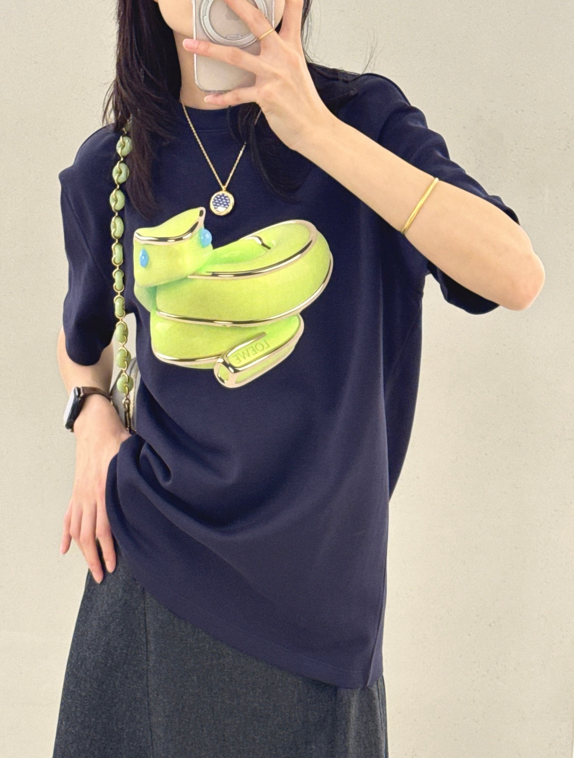 LuxluxHouse Best Quality Clothes T-shirt Loewe