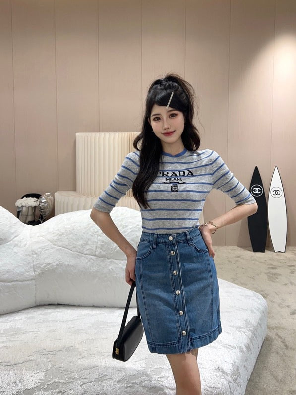 LuxluxHouse Best Quality Clothes T-shirt Prada