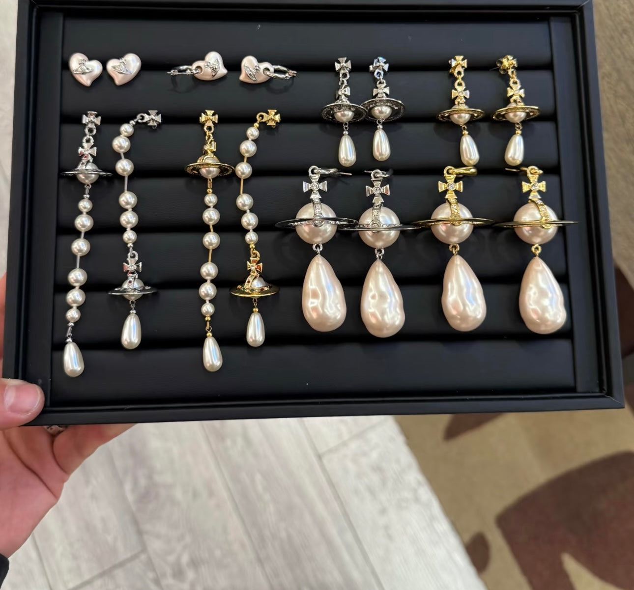 LuxluxHouse Best Quality Accessories Earrings Bracelet Vivienne Westwood Necklace