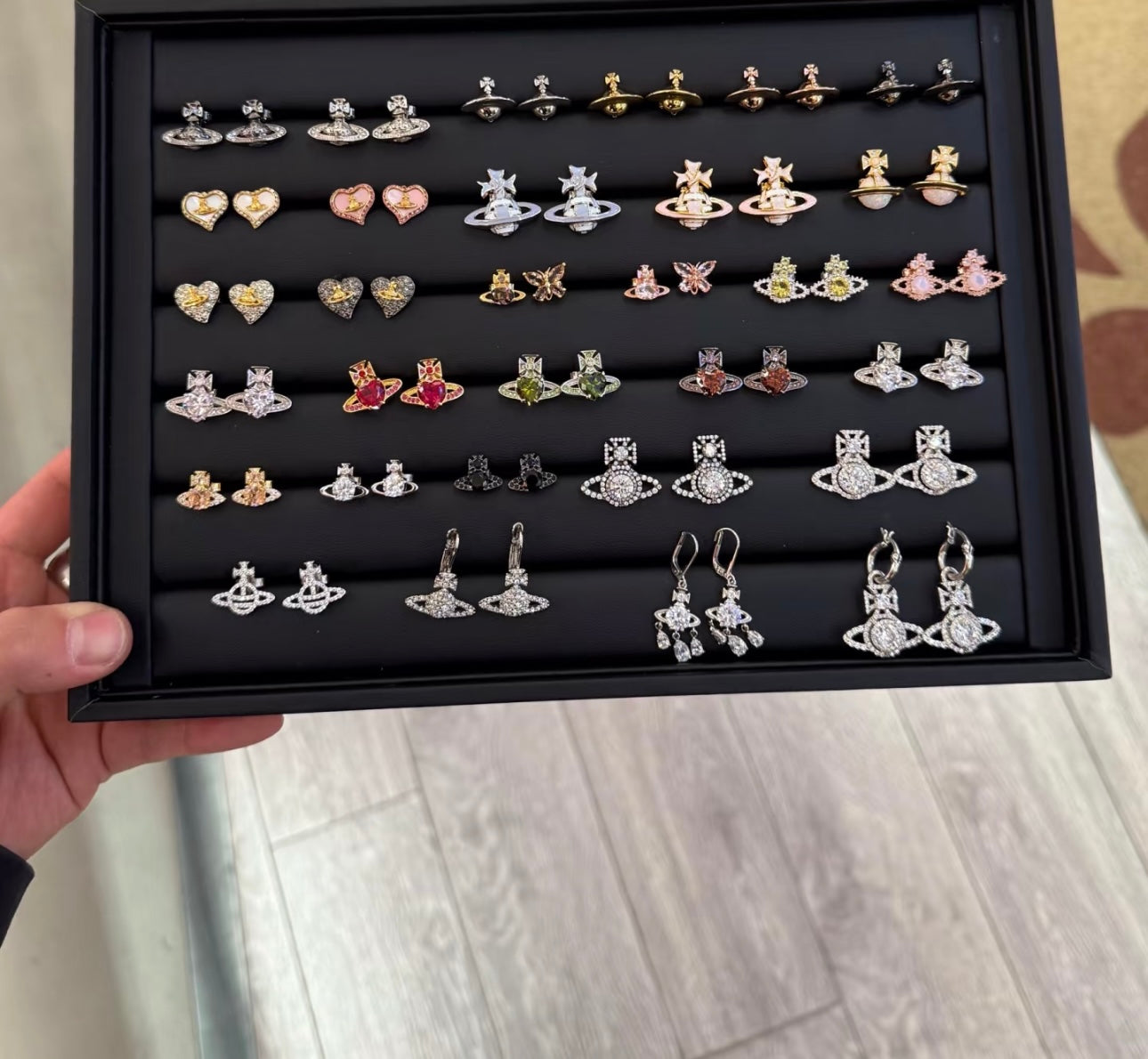 LuxluxHouse Best Quality Accessories Earrings Bracelet Vivienne Westwood Necklace