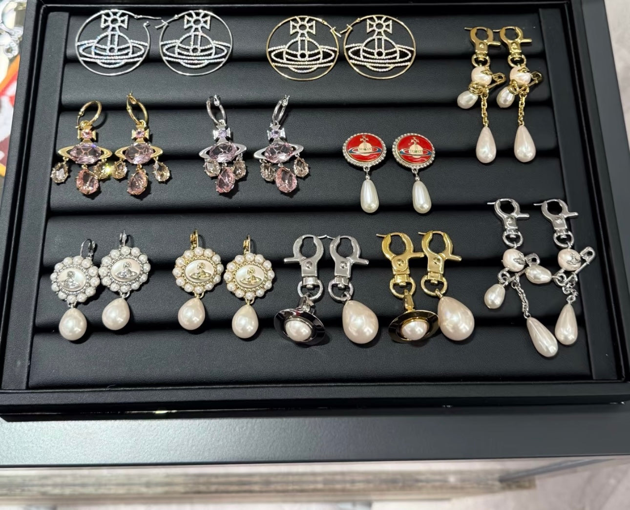 LuxluxHouse Best Quality Accessories Earrings Bracelet Vivienne Westwood Necklace