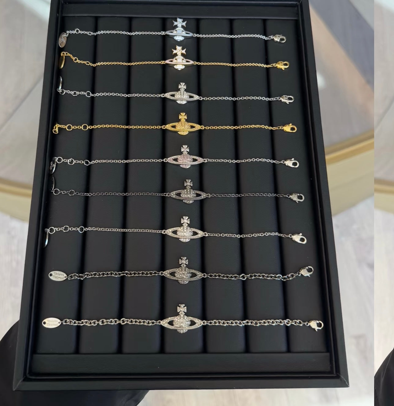 LuxluxHouse Best Quality Accessories Earrings Bracelet Vivienne Westwood Necklace