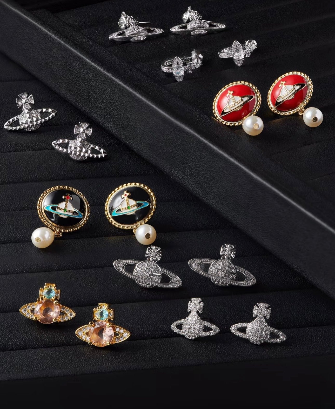LuxluxHouse Best Quality Accessories Earrings Bracelet Vivienne Westwood Necklace