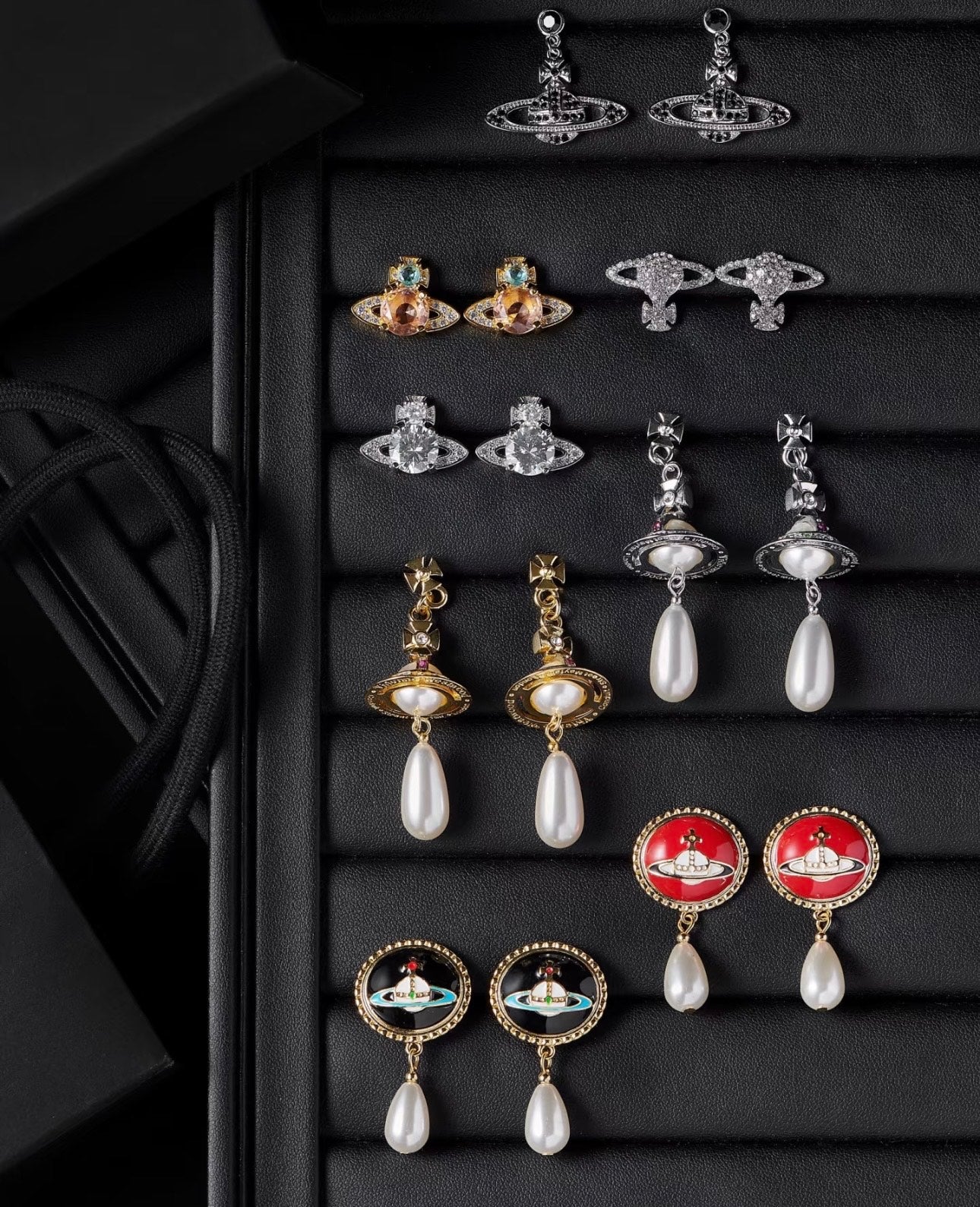 LuxluxHouse Best Quality Accessories Earrings Bracelet Vivienne Westwood Necklace