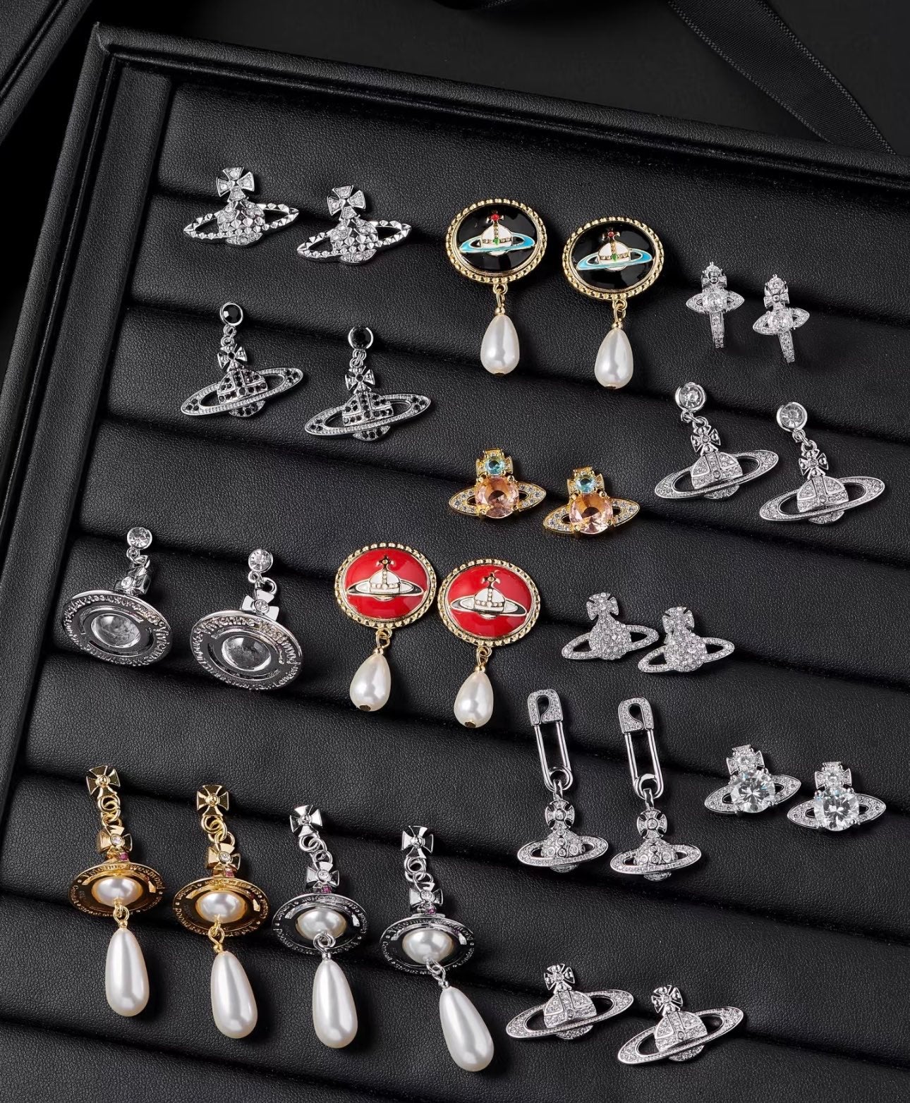 LuxluxHouse Best Quality Accessories Earrings Bracelet Vivienne Westwood Necklace