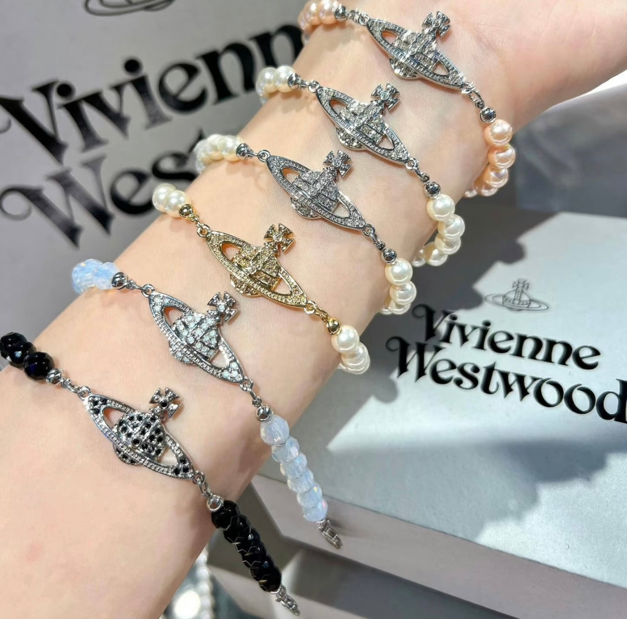 LuxluxHouse Best Quality Accessories Earrings Bracelet Vivienne Westwood Necklace