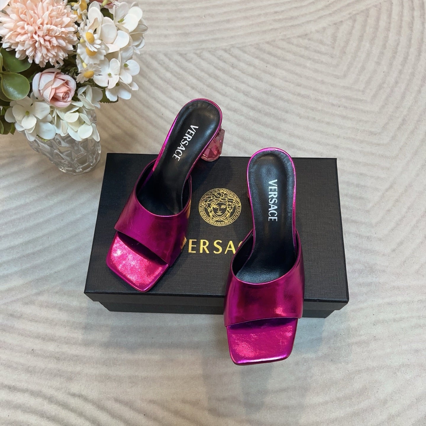 LuxluxHouse Best Quality Versace Women Shoes