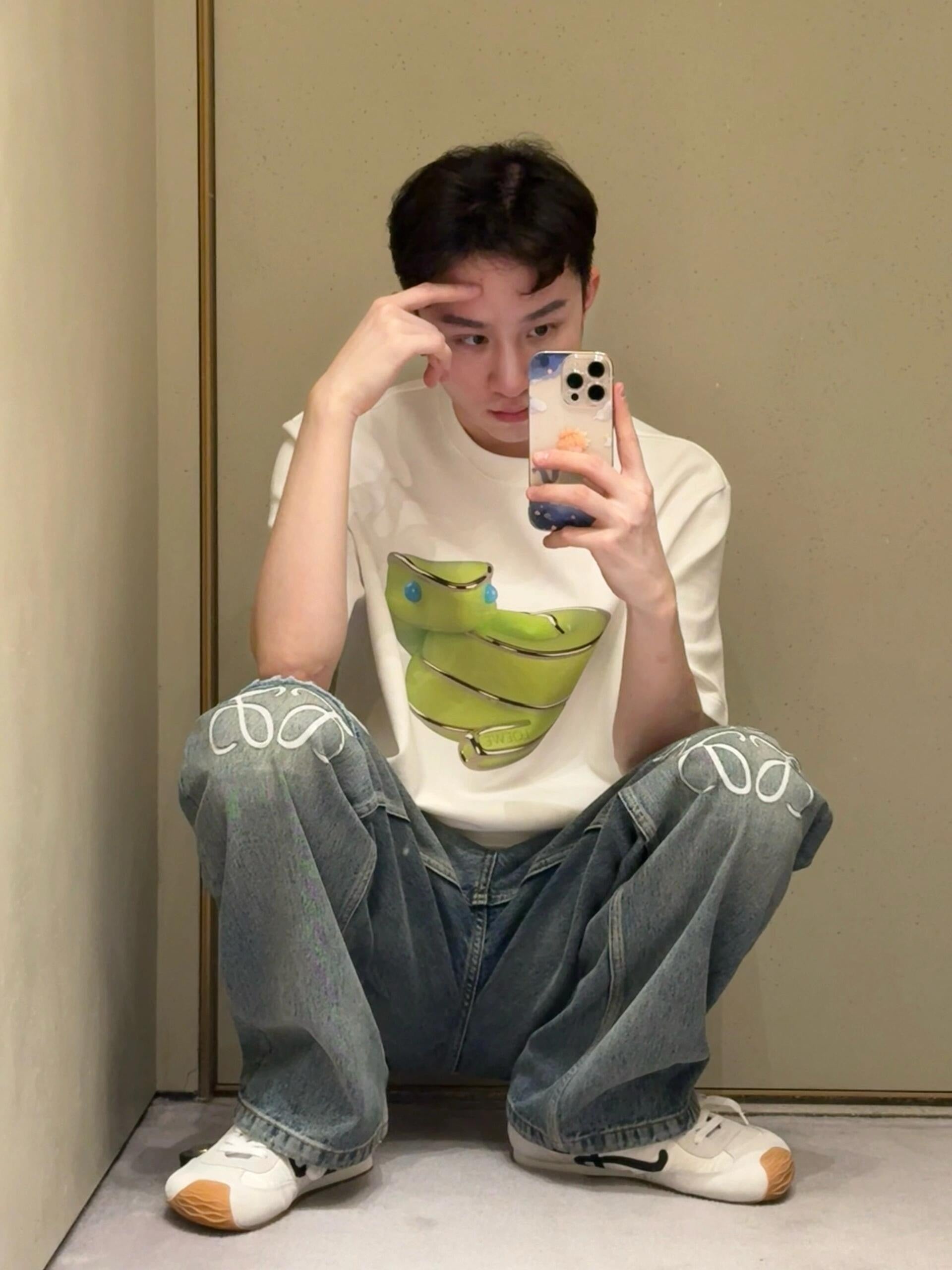 LuxluxHouse Best Quality Clothes T-shirt Loewe
