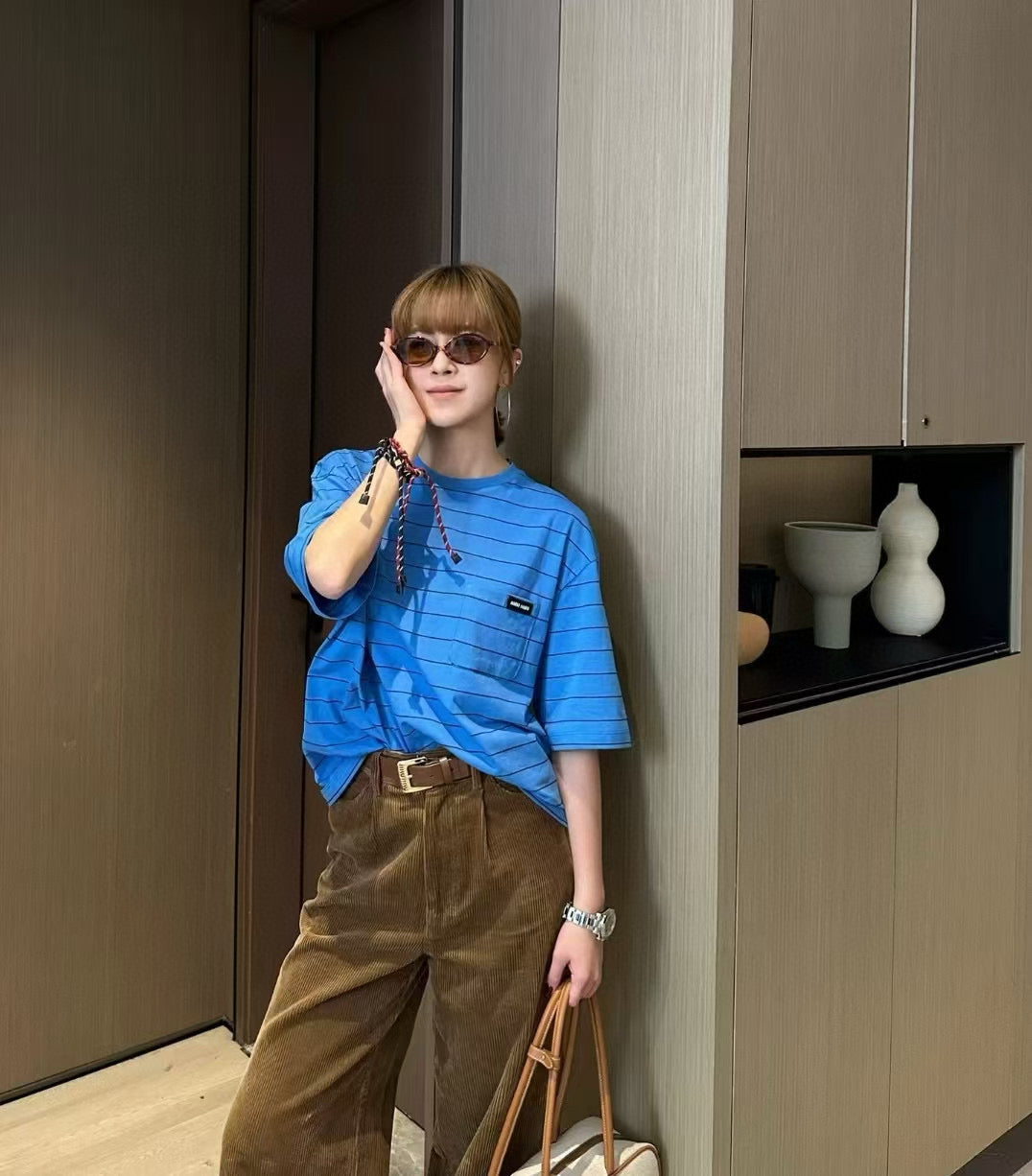 LuxluxHouse Best Quality Clothes Miu Miu T-shirt