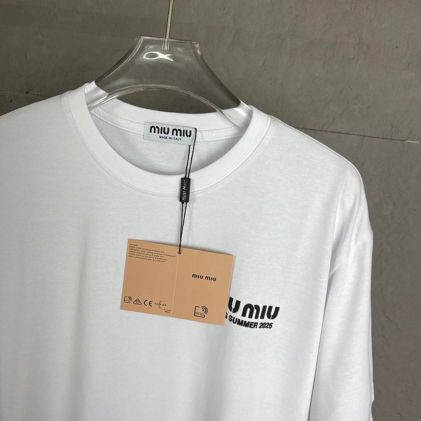 LuxluxHouse Best Quality Clothes Miu Miu T-shirt