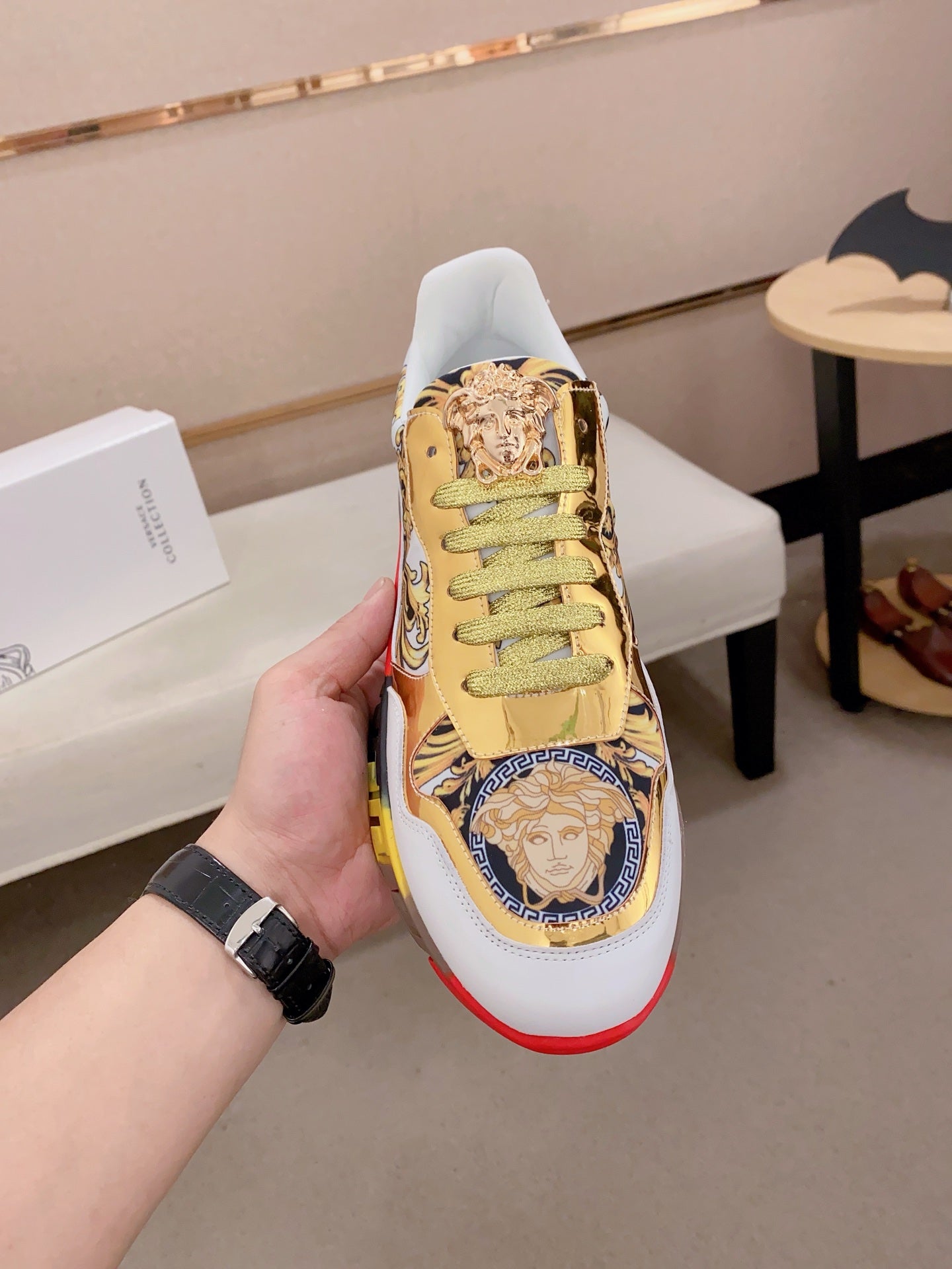 LuxluxHouse Best Quality Shoes Versace