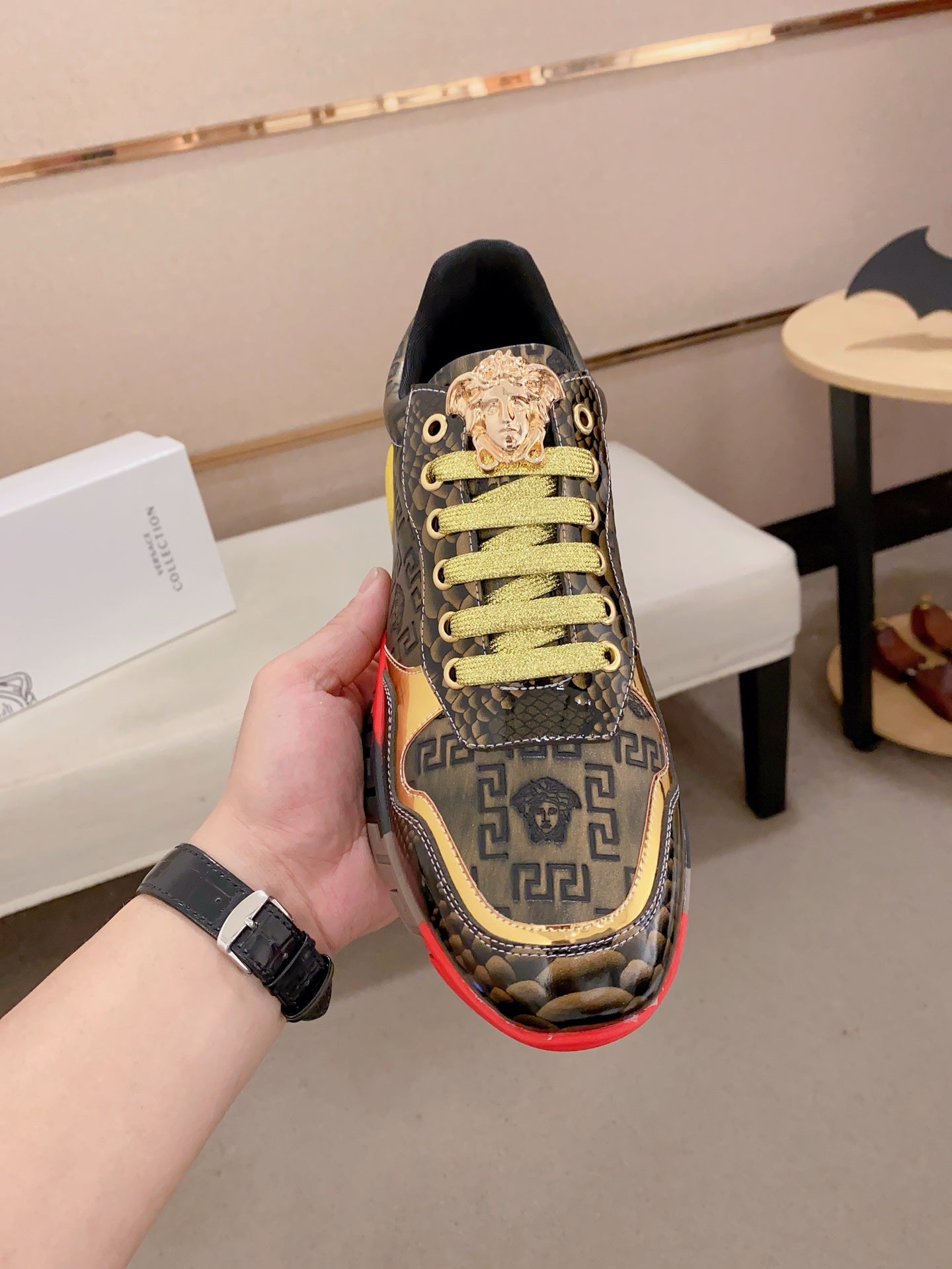 LuxluxHouse Best Quality Shoes Versace