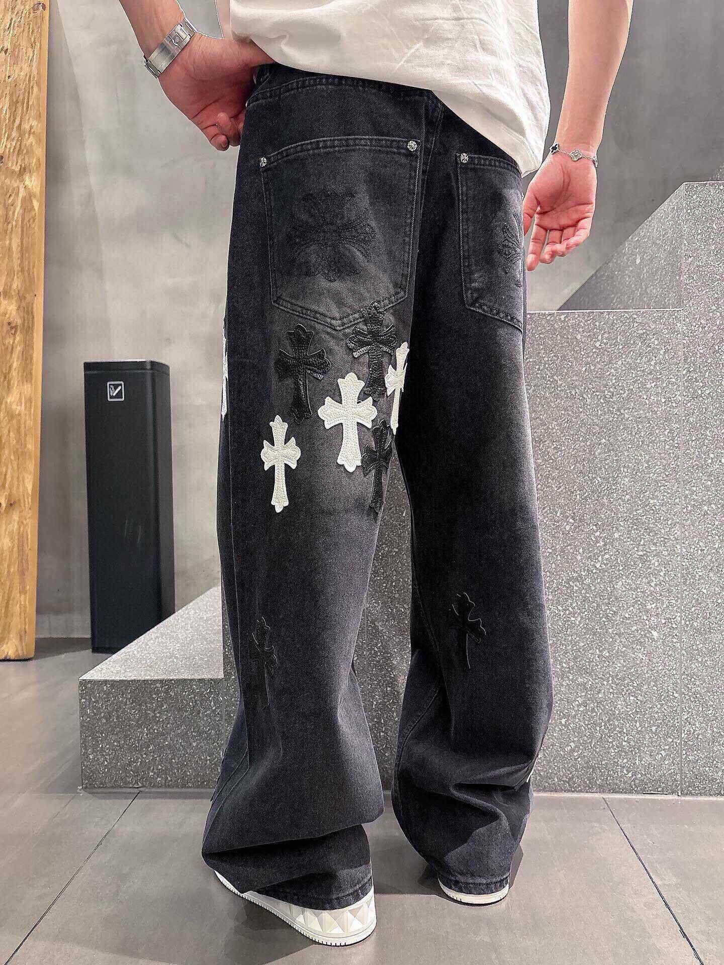 LuxluxHouse Best Quality Clothes Pants Chrome Hearts