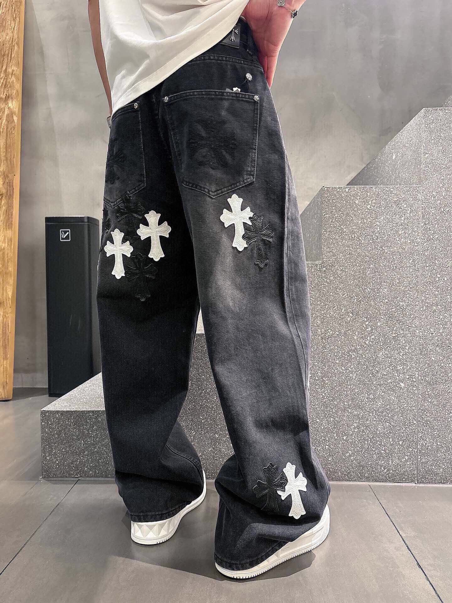 LuxluxHouse Best Quality Clothes Pants Chrome Hearts