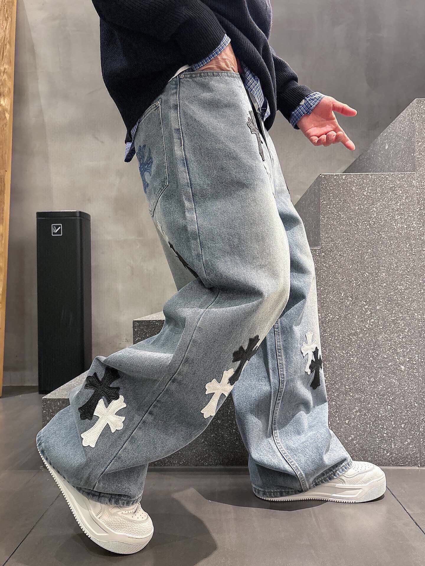 LuxluxHouse Best Quality Clothes Pants Chrome Hearts
