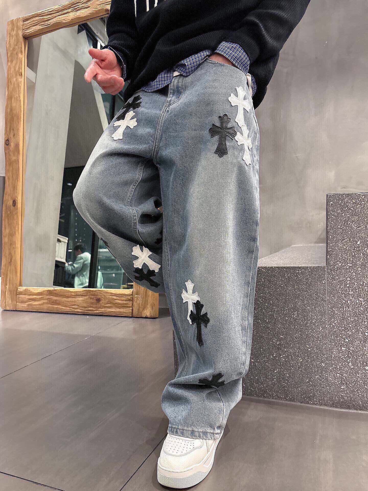 LuxluxHouse Best Quality Clothes Pants Chrome Hearts