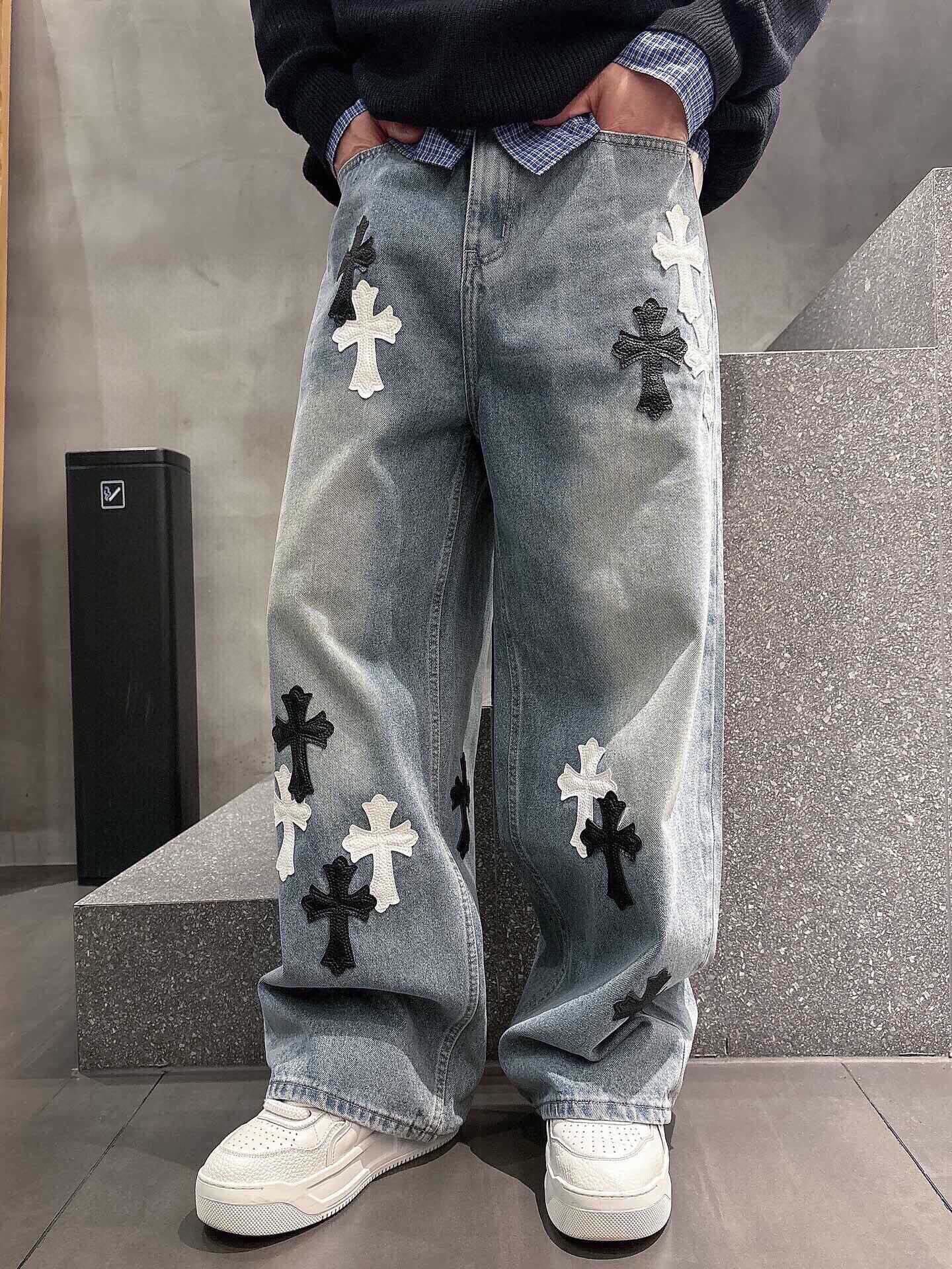 LuxluxHouse Best Quality Clothes Pants Chrome Hearts