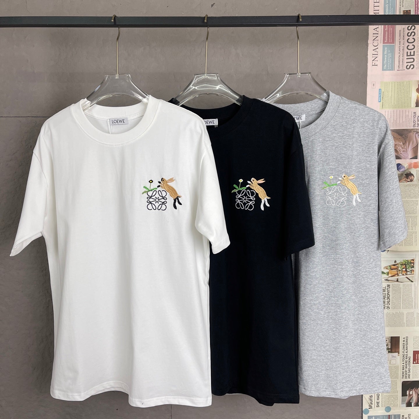 LuxluxHouse Best Quality Clothes T-shirt Loewe
