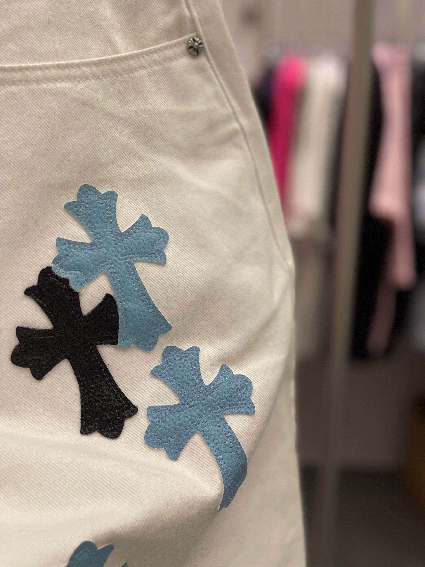LuxluxHouse Best Quality Clothes Pants Chrome Hearts