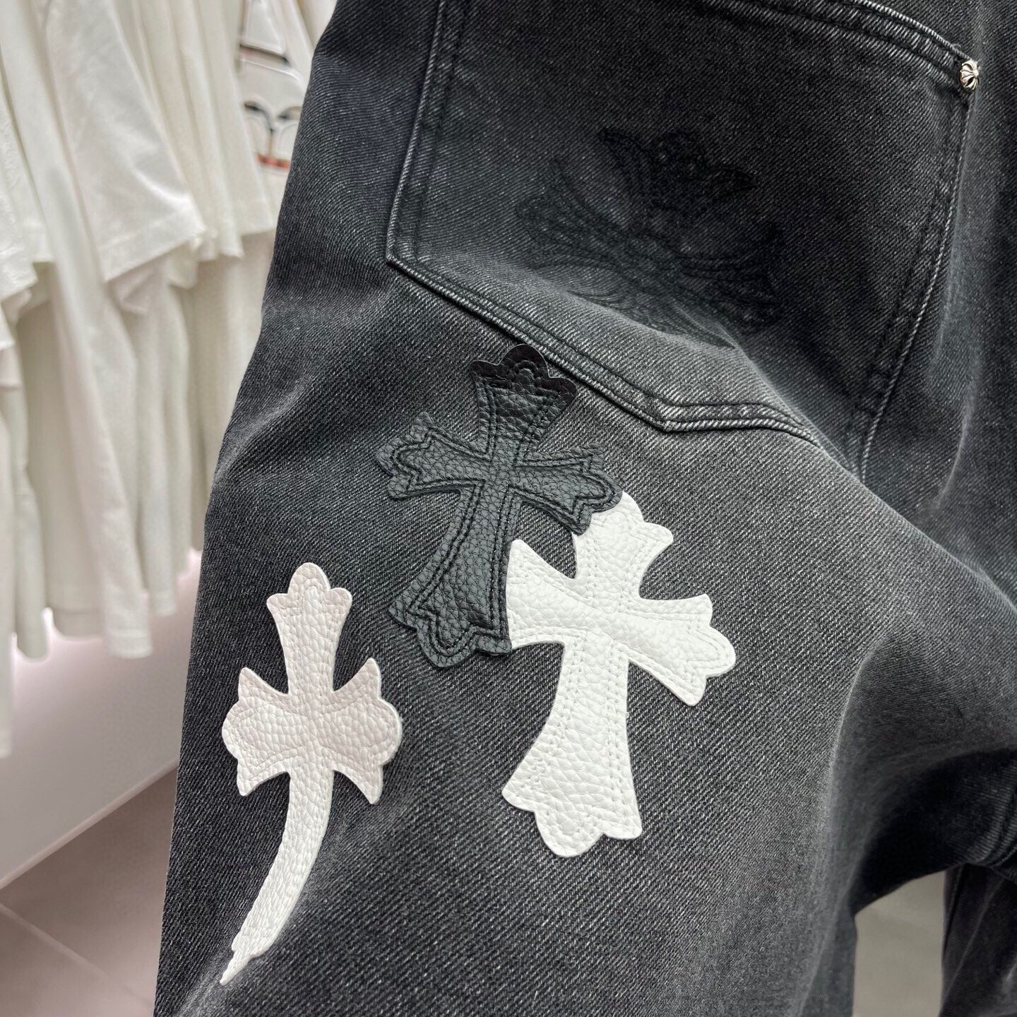 LuxluxHouse Best Quality Clothes Pants Chrome Hearts