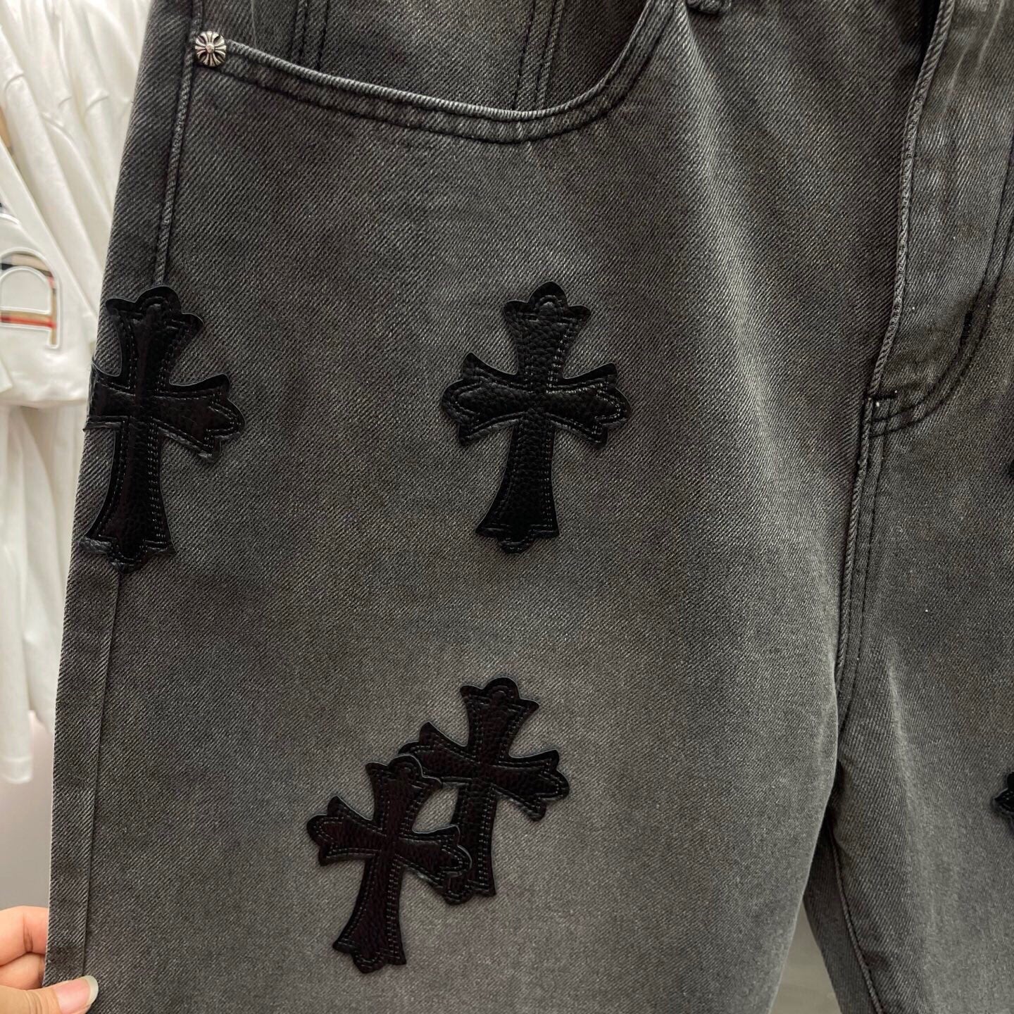 LuxluxHouse Best Quality Clothes Pants Chrome Hearts