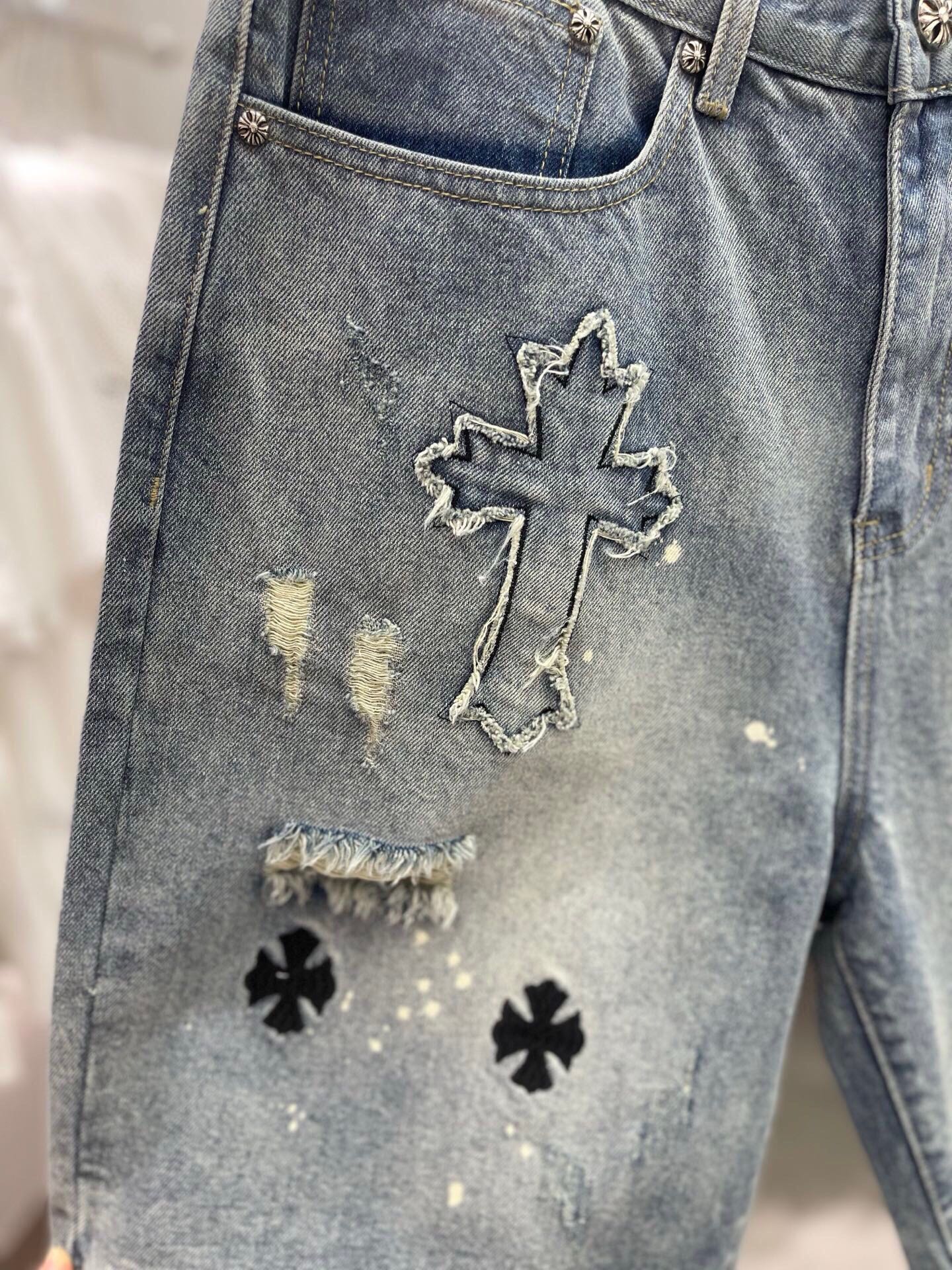 LuxluxHouse Best Quality Clothes Pants Chrome Hearts