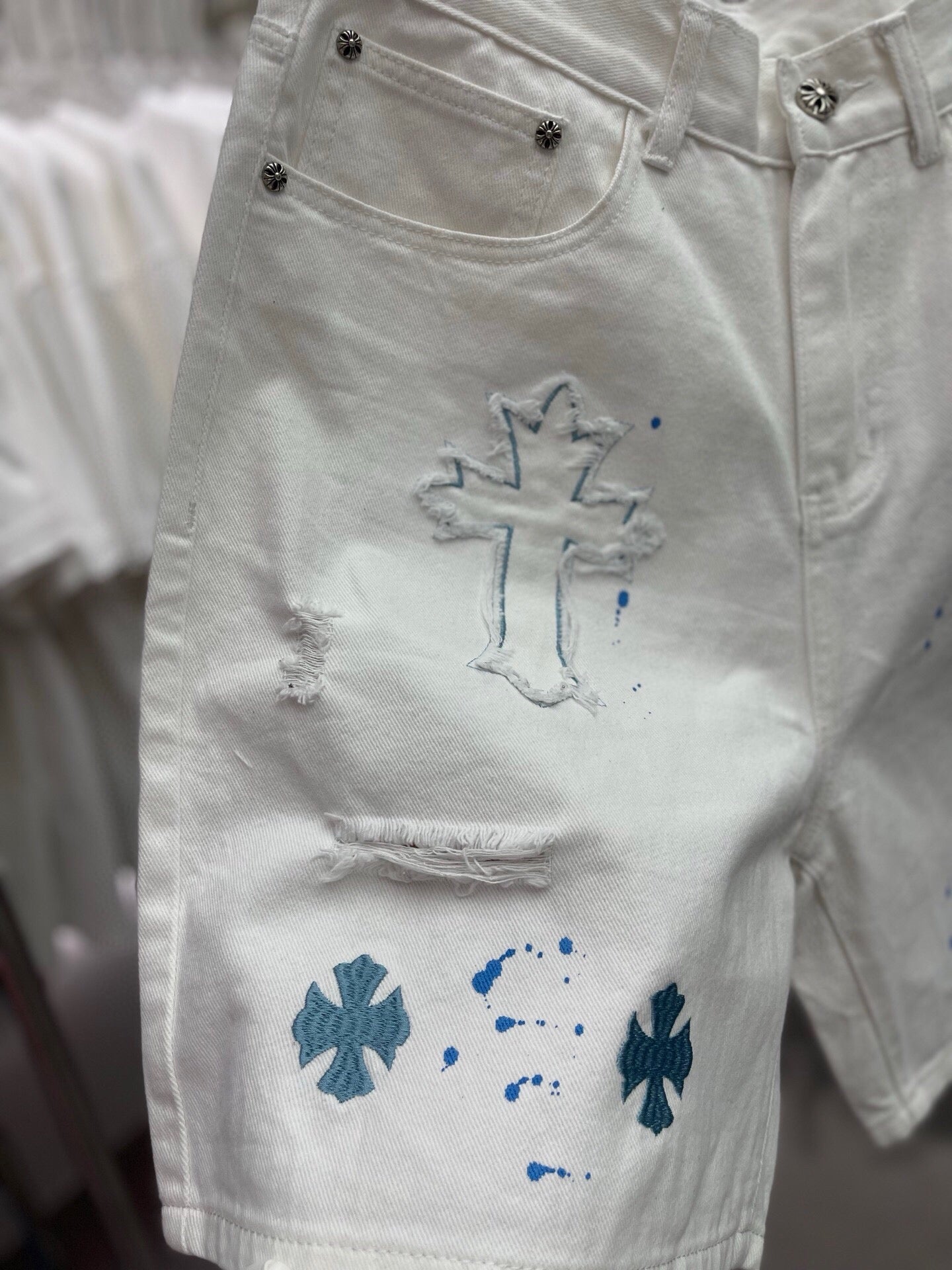 LuxluxHouse Best Quality Clothes Pants Chrome Hearts