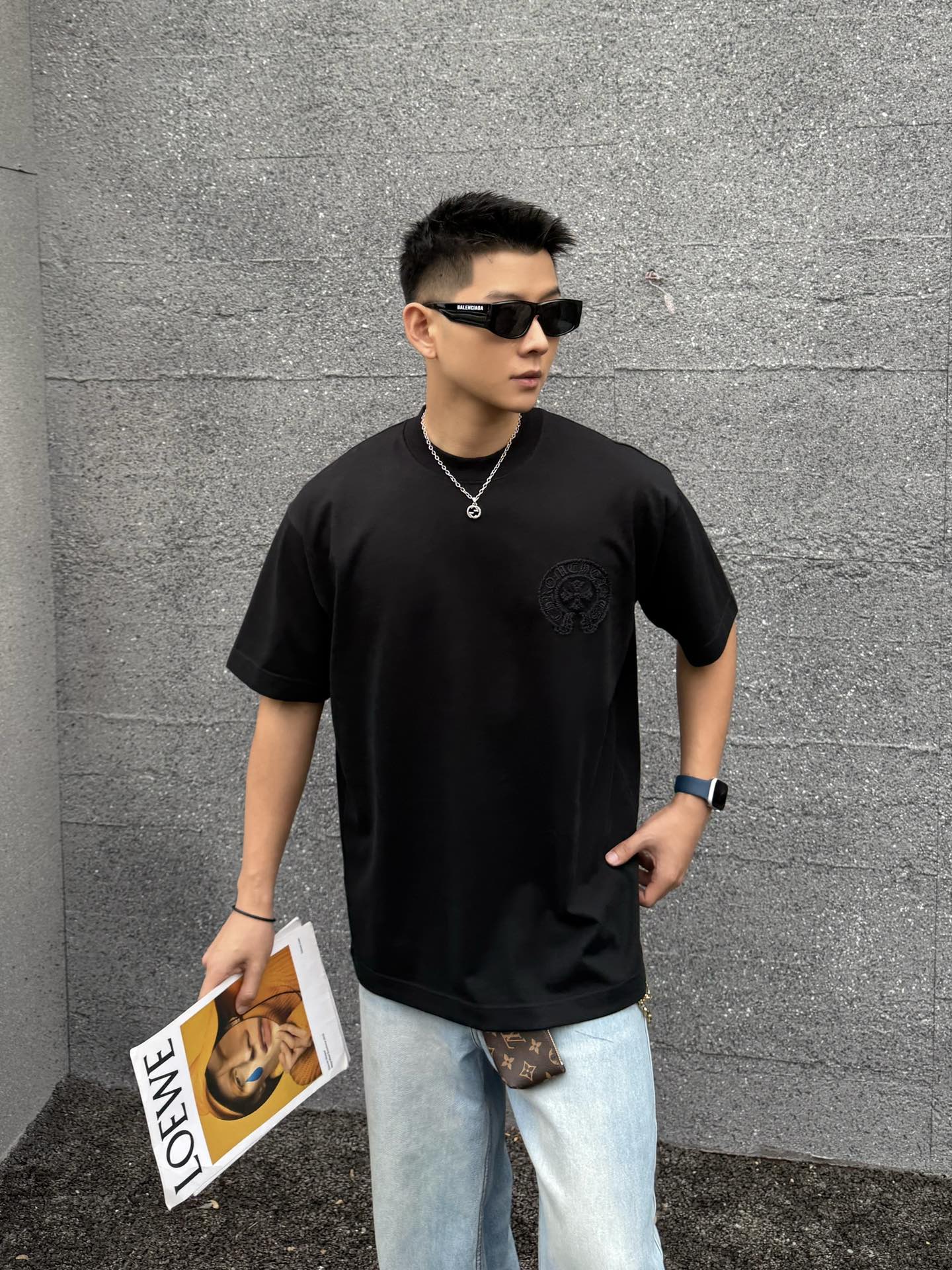LuxluxHouse Best Quality Clothes Chrome Hearts T-shirt