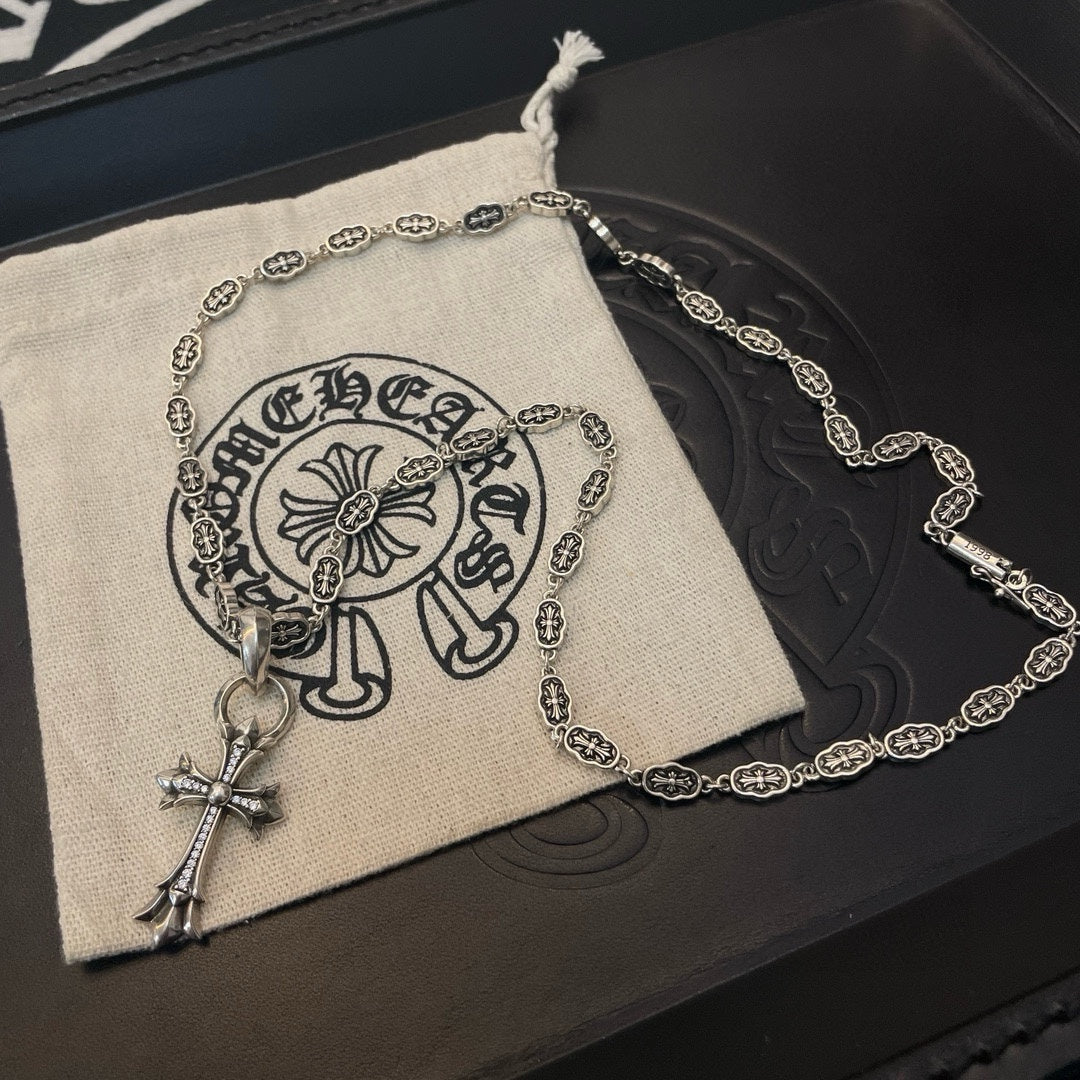LuxluxHouse Best Quality Accessories Necklace Chrome Hearts