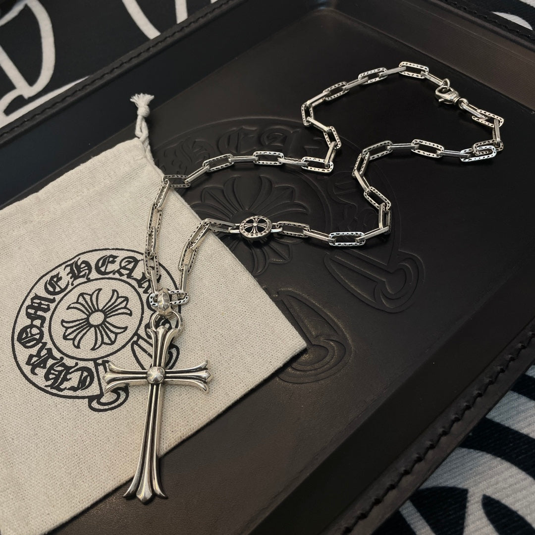 LuxluxHouse Best Quality Accessories Necklace Chrome Hearts