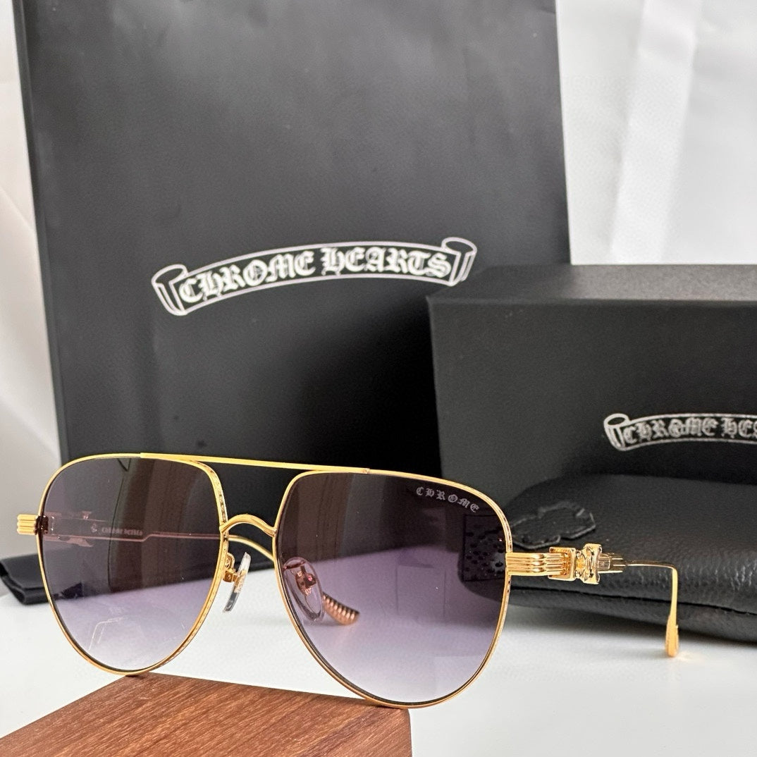 LuxluxHouse Best Quality Glasses Chrome Hearts